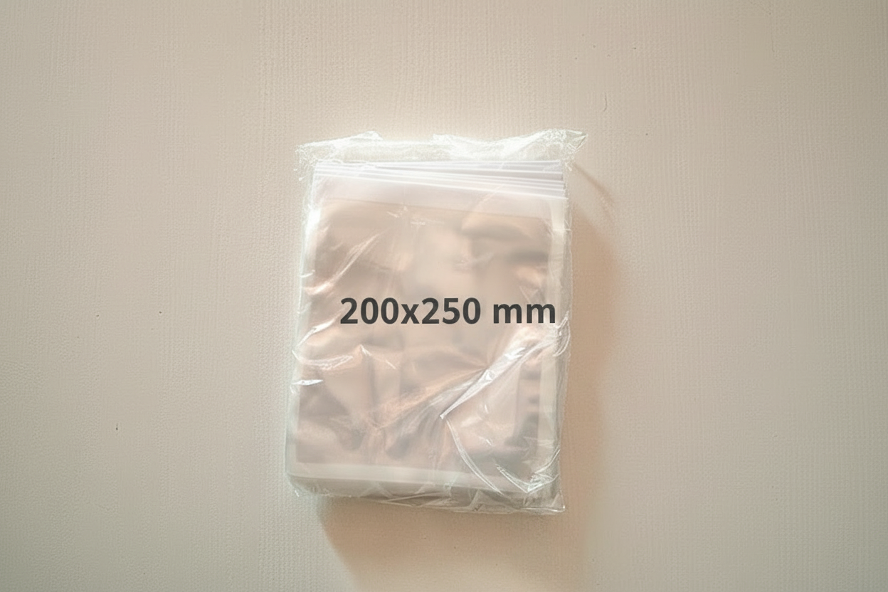 50 Buste Sottovuoto Lisce - PAPE70 - Varie Misure - Per macchine sottovuoto a campana e a camera
