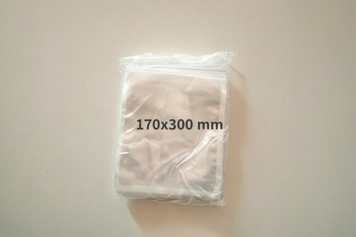 50 Buste Sottovuoto Lisce - PAPE70 - Varie Misure - Per macchine sottovuoto a campana e a camera