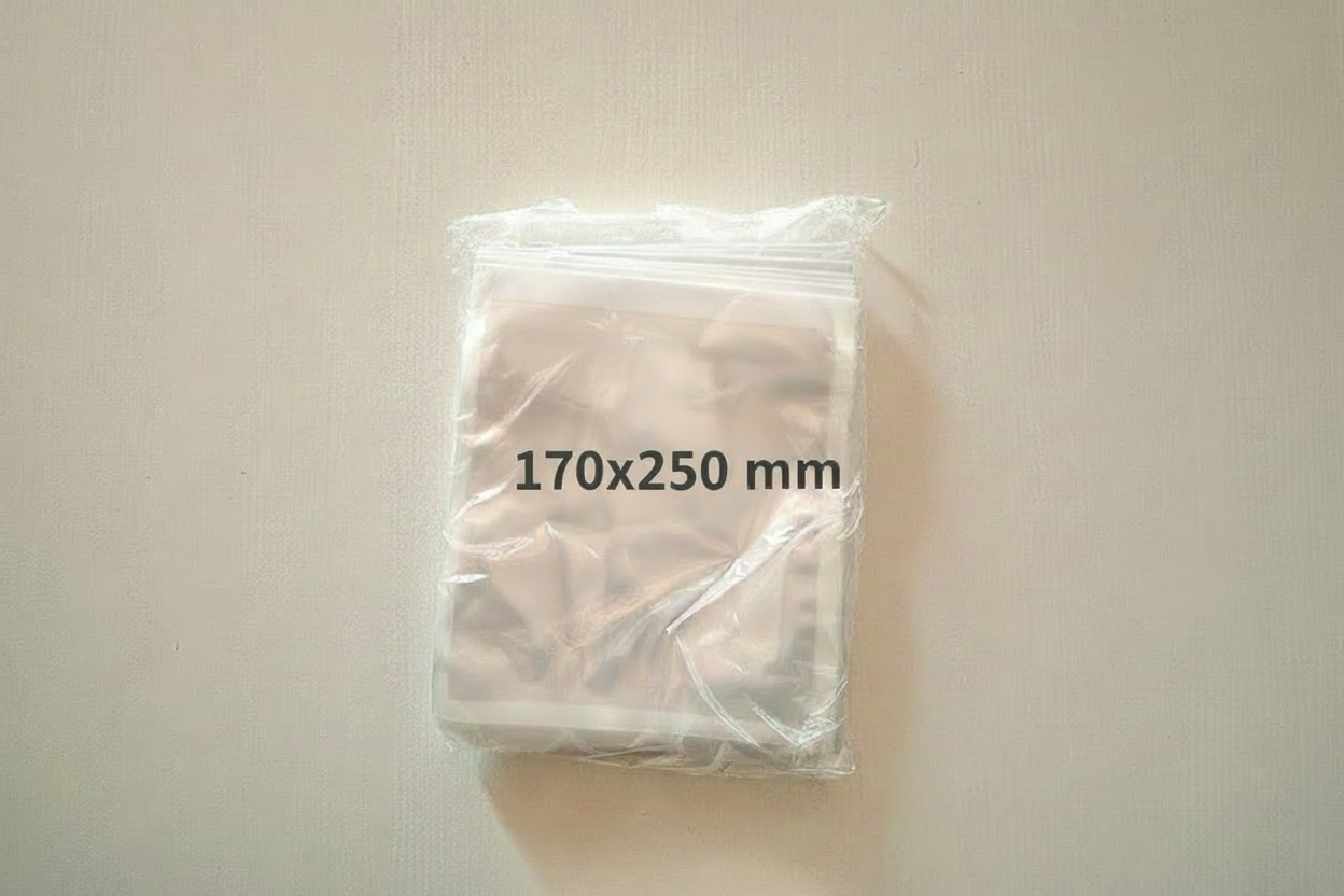 50 Buste Sottovuoto Lisce - PAPE70 - Varie Misure - Per macchine sottovuoto a campana e a camera