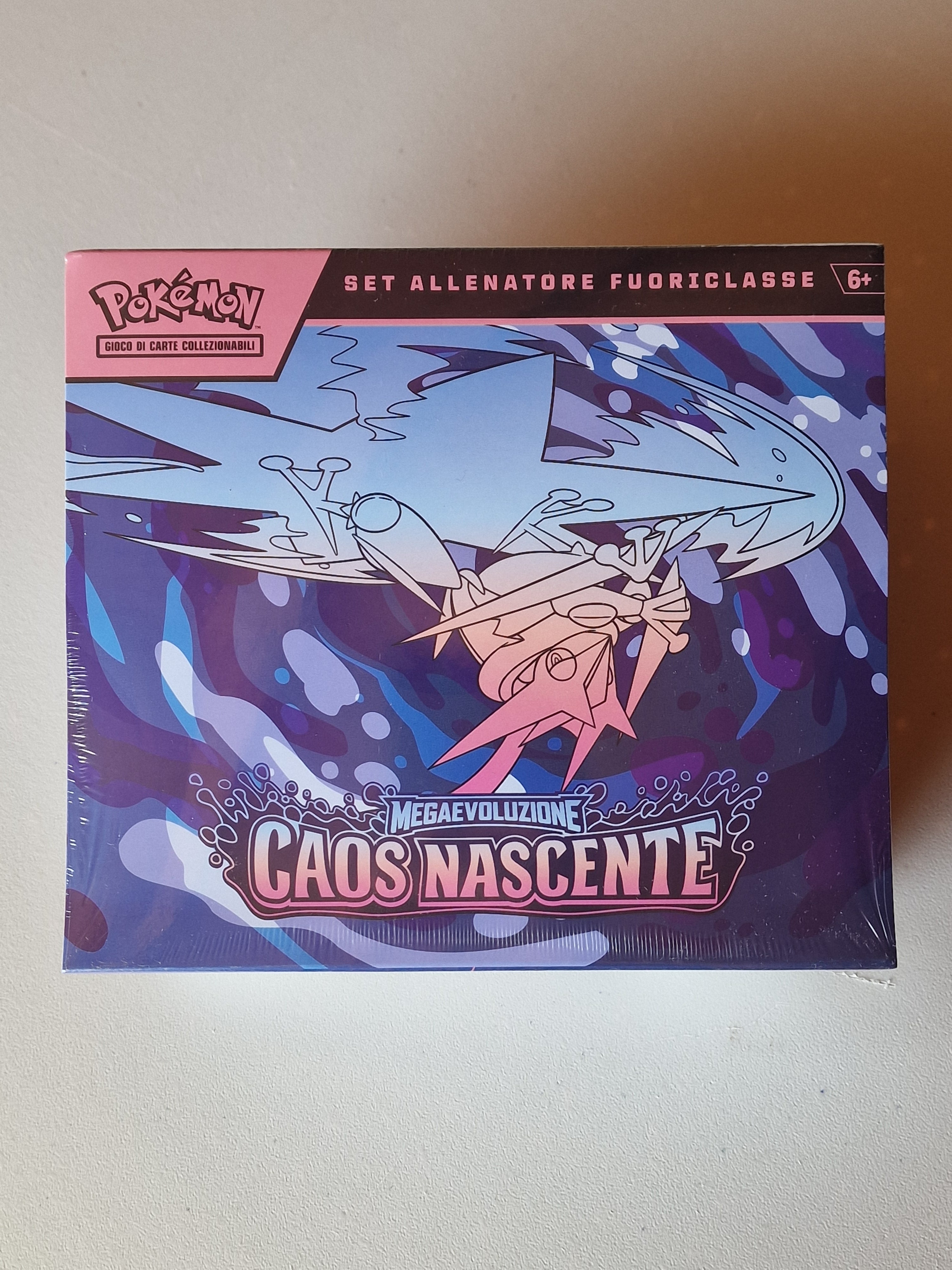Pokémon ETB Caos Nascente - ITALIANO - Set Allenatore Fuoriclasse Megaevoluzione