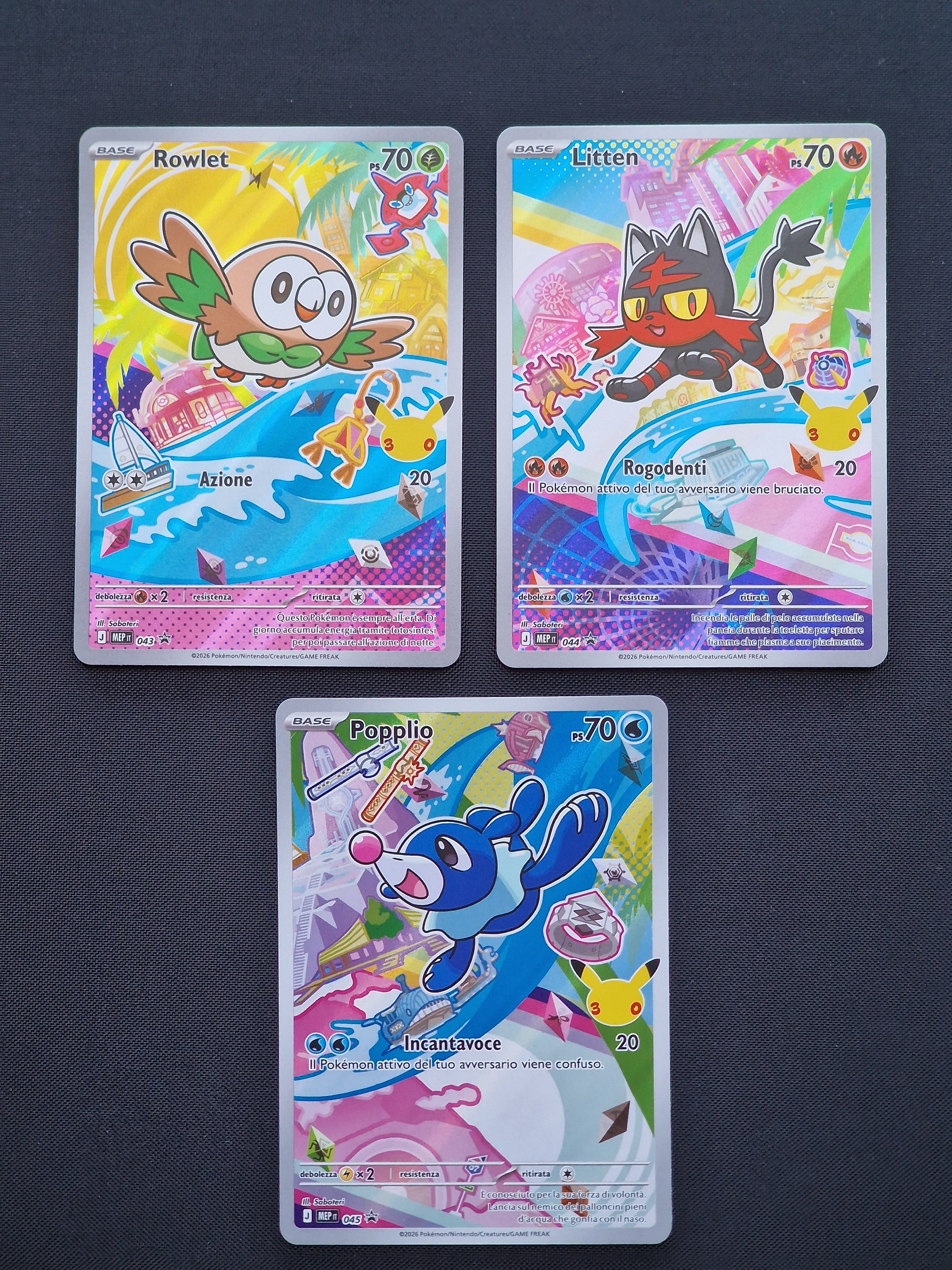 Starters ALOLA - Pokémon Primi Compagni d'Avventura Serie 1 - ITA