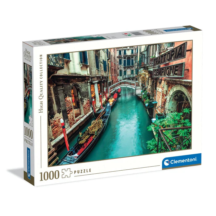 Puzzle Venice Canal da 1000 pezzi - Clementoni High Quality Collection