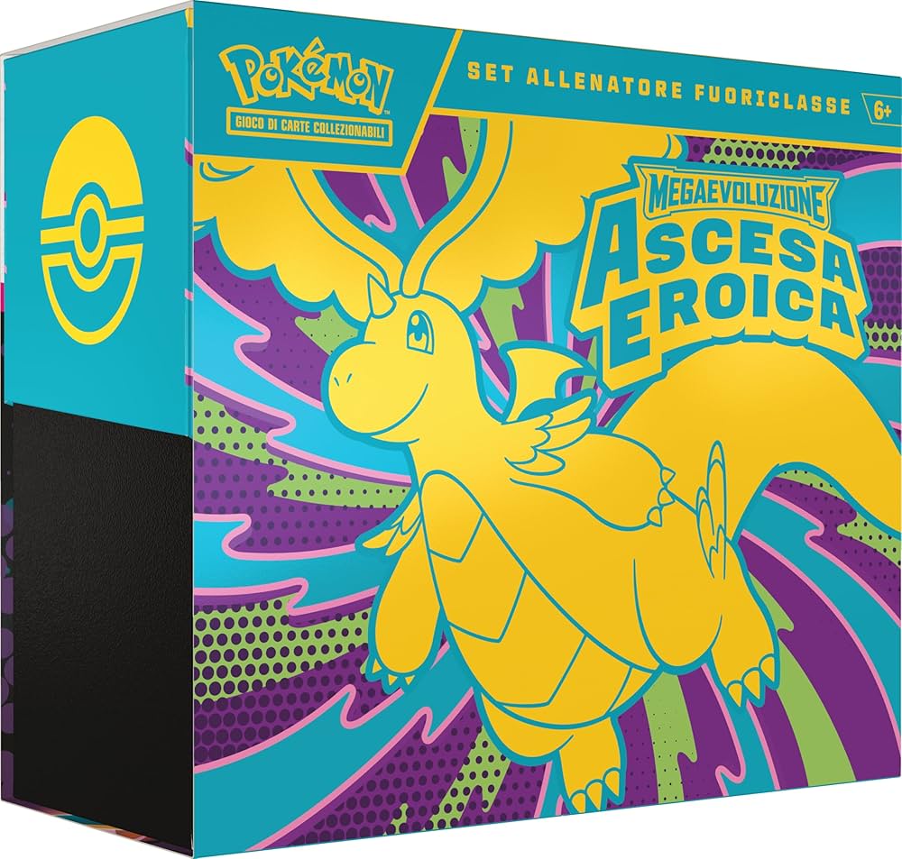 Pokémon GCC – Set Allenatore Fuoriclasse (ETB) Ascesa Eroica – ITA