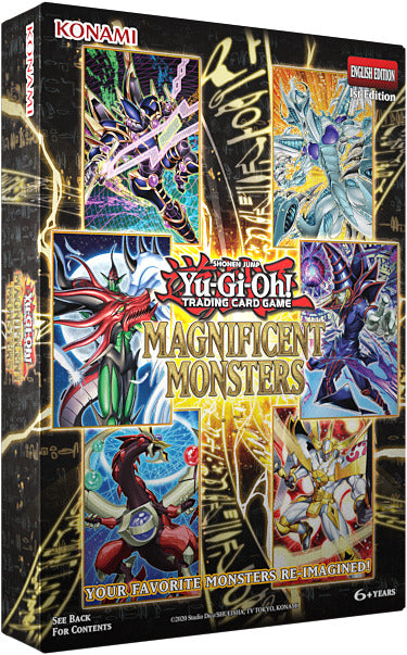 ANKUNFT 03/09/26 - ITALIENISCH - Yu-Gi-Oh! Magnificent Monsters 1. Auflage | Spezialbox 3 Tüten + Upgrade Pack