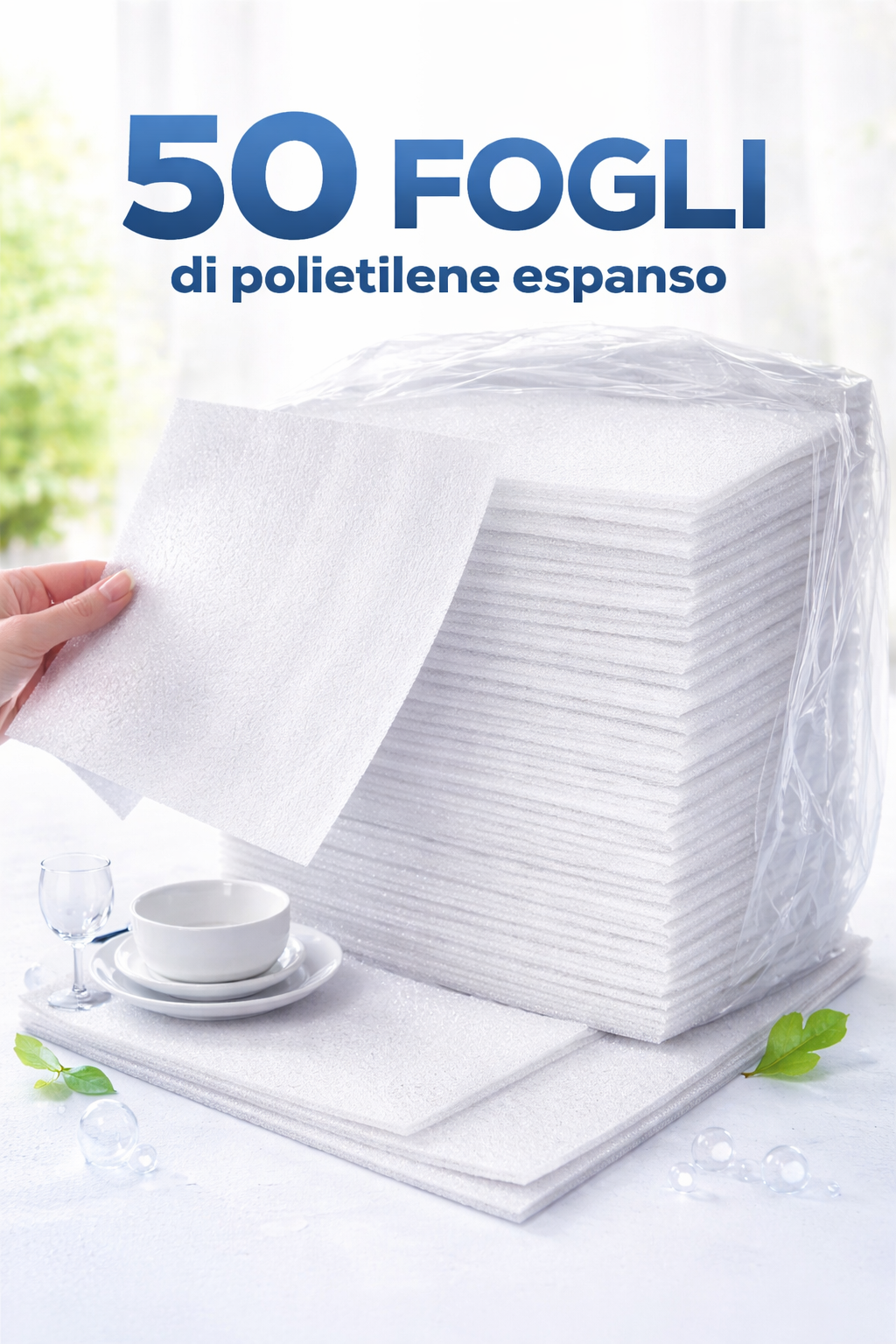 Polietilene Espanso – In Rotoli e In Fogli - Atossico per settore alimentare - Imballaggi - Spedizioni - Foam