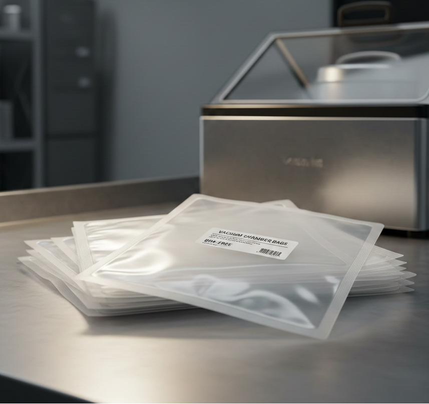 50 Buste Sottovuoto Lisce - PAPE70 - Varie Misure - Per macchine sottovuoto a campana e a camera