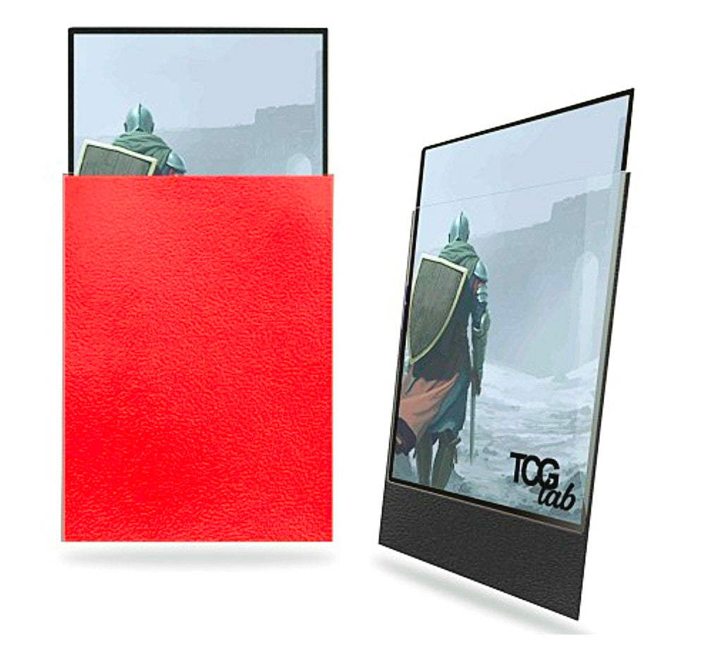 Matte Sleeves – 100 Bustine Protettive Standard Matte Ultra Clear – 5 Colori - per Carte Collezionabili