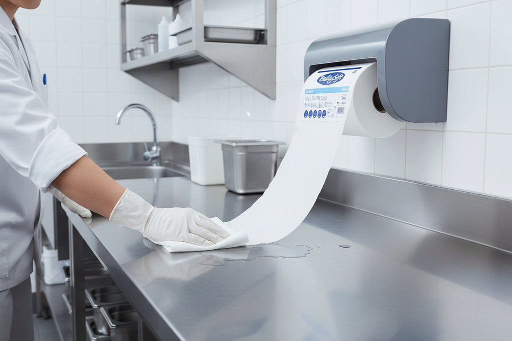 2 Rotoli - Bobina in Carta Multiuso BulkySoft Classic Wiper Roll 786 Gold - 2 Veli