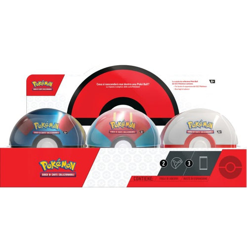 Display 6x Poké Ball Tin 2025 (ITA) - Pokémon