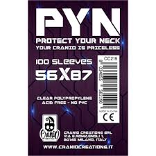 PYN Sleeves 56x87 mm – 100 Bustine Protettive - Munchkin, Bang! | Cranio Creations