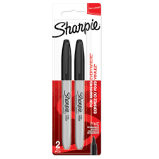 2 Pennarelli Sharpie Permanent Nero – Precisione e Durata