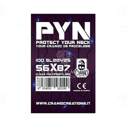 PYN Hüllen 56x87 mm – 100 Schutzhüllen - Munchkin, Bang! | Cranio Creations