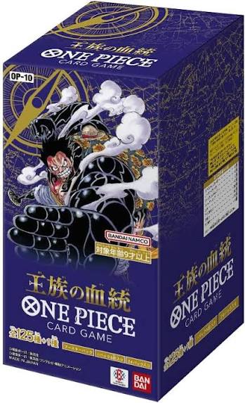 One Piece Card Game - Königliches Blut - OP10 - 24 Tüten - JAP