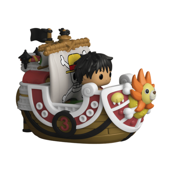 ERWARTETE ANKUNFT 30/06/2026 - One Piece Funko Bitty POP! Ride - Vinylfigur Thousand Sunny & Luffy - 2,5 cm