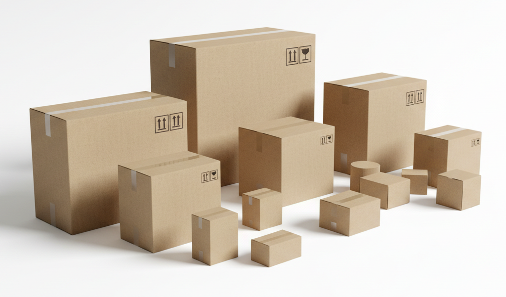 Scatole di Cartone da Spedizione – Varie misure - Scatola Imballaggio eCommerce