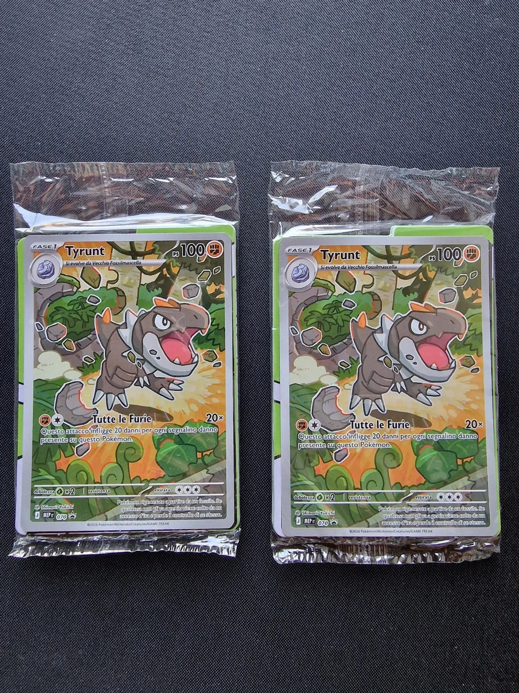 2 Promo TYRUNT 070 - Pokémon Megaevoluzione