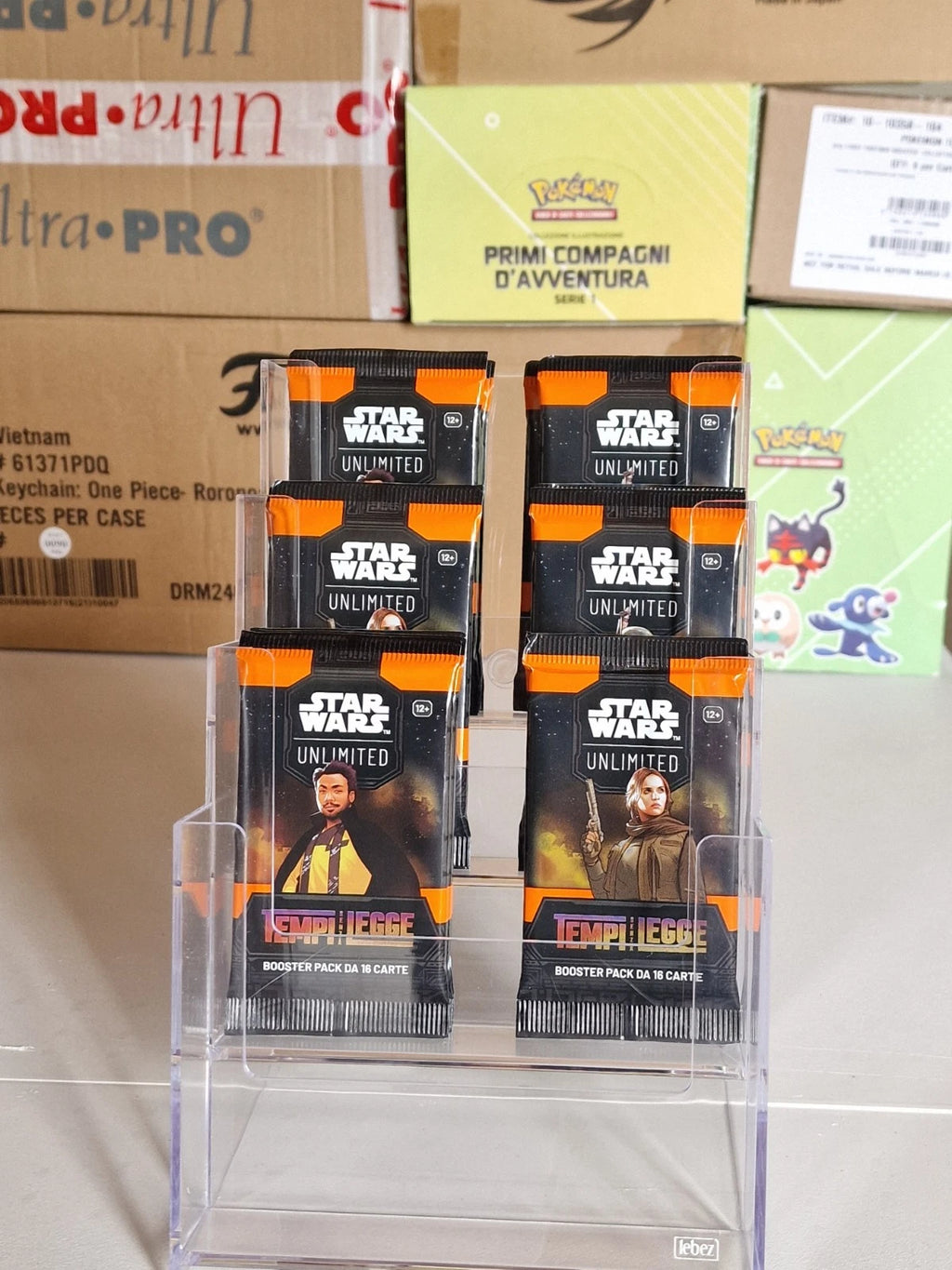 14 bustine Star Wars Unlimited TCG - Tempi senza legge - ITALIANO