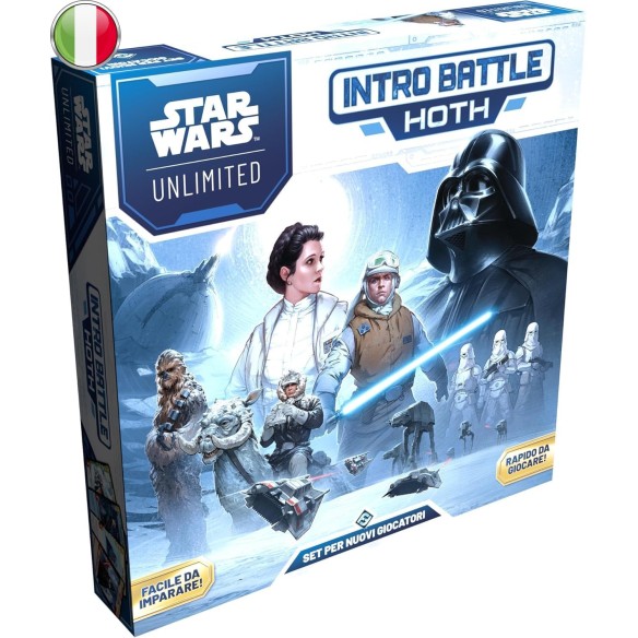 Intro Battle Hoth  | Star Wars: Unlimited – Starter Set Spielbereit (ITA)