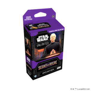 Star Wars: Unlimited – Segreti del Potere | Starter Deck Palpatine (ITA) Mazzo Pronto Gioco