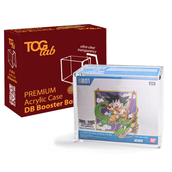 Premium Magnetische Schutzhülle aus Plexiglas für Dragon Ball Super Card Game | Ultra Klar