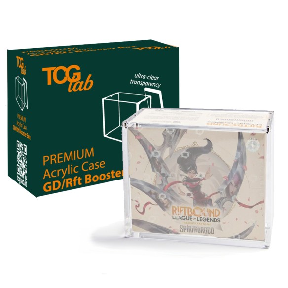 Premium Case Protettivo Magnetico in Plexiglass per Gundam / Riftbound TCG | Ultra Clear
