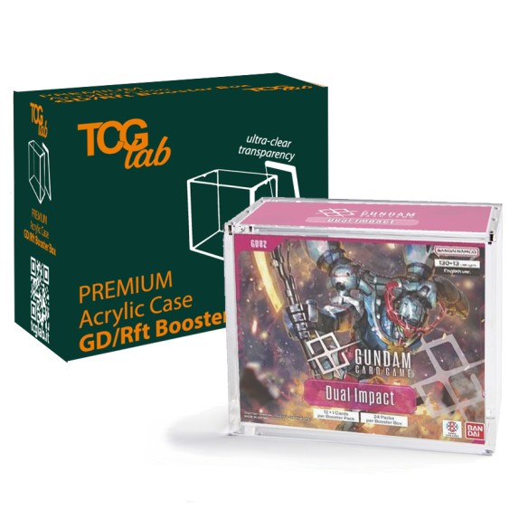 Premium Magnetische Schutzhülle aus Plexiglas für Gundam / Riftbound TCG | Ultra Klar