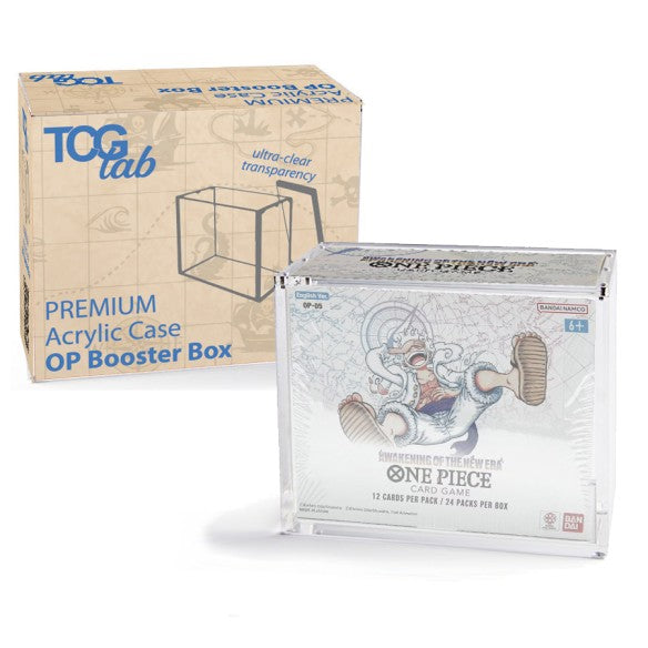 Premium Magnetische Plexiglas-Box für Booster Box One Piece OP-04+ | Ultra Clear UV 99,5%