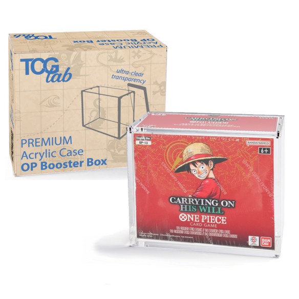 Premium Case Magnetico per One Piece Booster Box – Custodia Protettiva in Plexiglass
