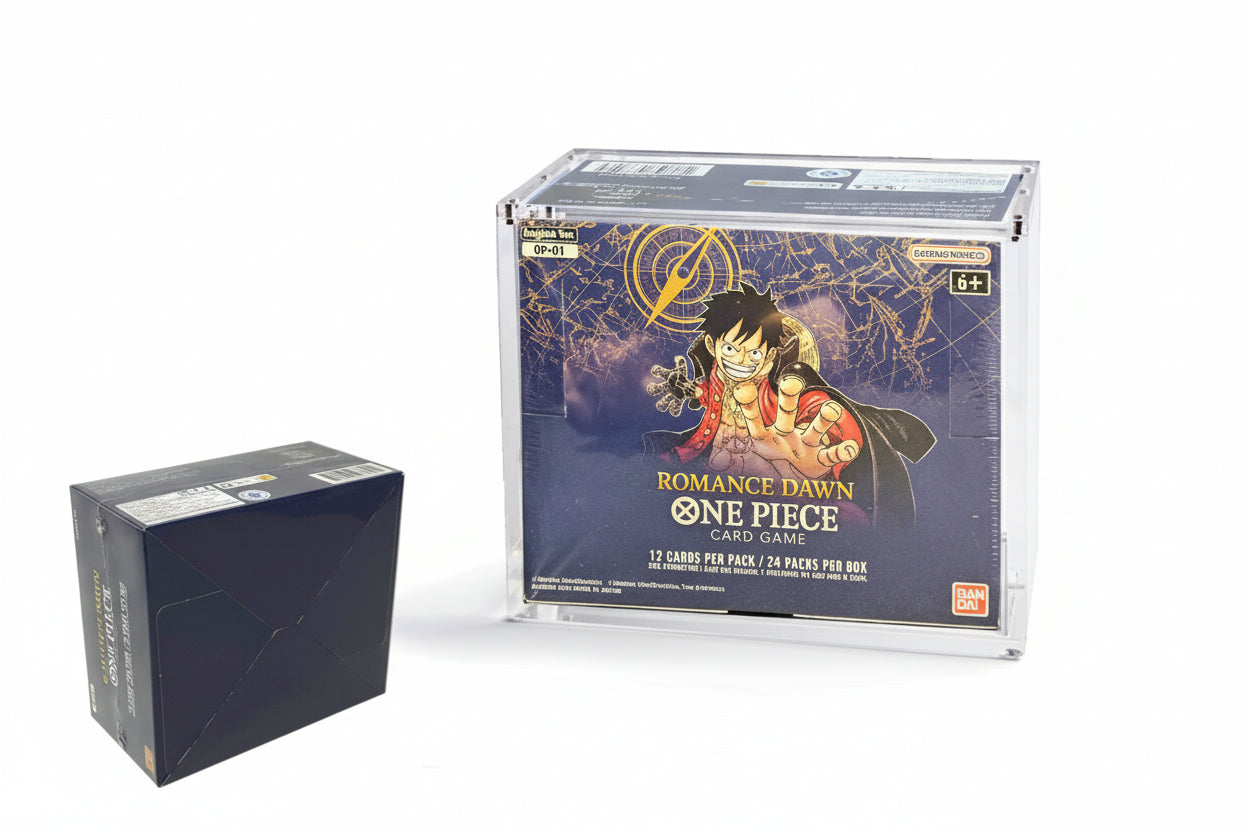 OP1  Booster Box - White or Blue Bottom - Premium Case Protettivo Magnetico - TCGLab