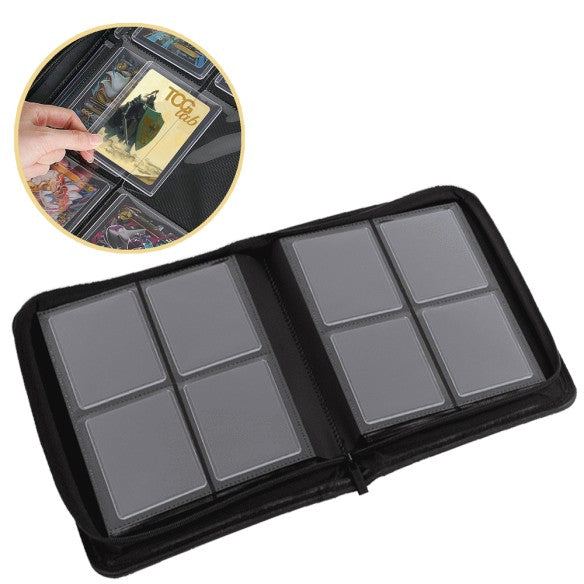 Binder Premium per Toploader - 4 Tasche (112 Toploader) - Album Raccoglitore TCGLab