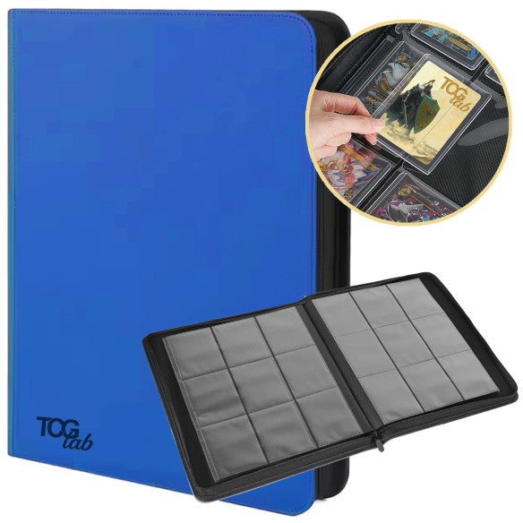 Raccoglitore Premium per Toploader a 9 Tasche (252 Toploader) - Per carte da gioco e collezionabili Binder Album