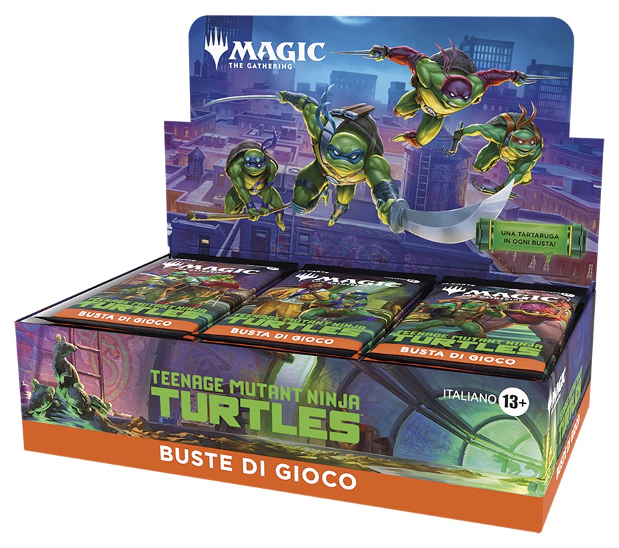 ITA Magic the Gathering - Tortues Ninja - Présentoir de boosters (30 paquets) - ITA